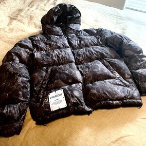 McQ Alexander McQueen Graffiti Puffer Jacket  S